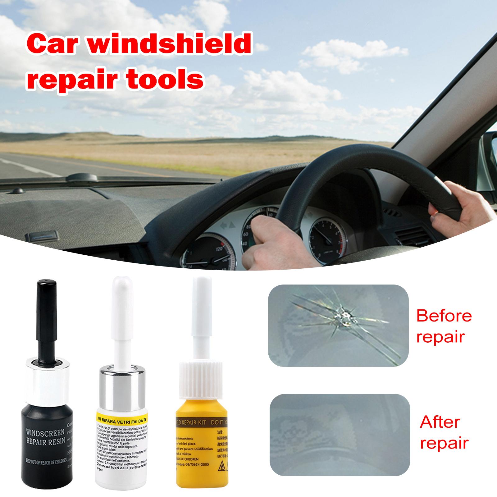 Glass Cleaner Streak - รถกระจกแตกชุดซ่อมกระจก NANO Repair ของเหลวซ่อมกระจก FILLER Scratch