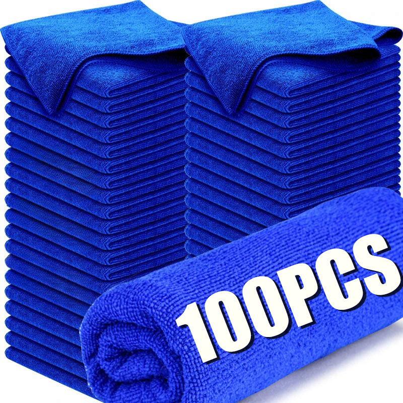 Microfiber Towel Detailing - ผ้าทําความสะอาดไมโครไฟเบอร์ Lint Free ผ้าขนหนูทําความสะอาดไมโครไฟเบอร์ผ้าผ้าขนหนูทําความสะอาดแบบใช้ซ้ําได้ Super Absorbent