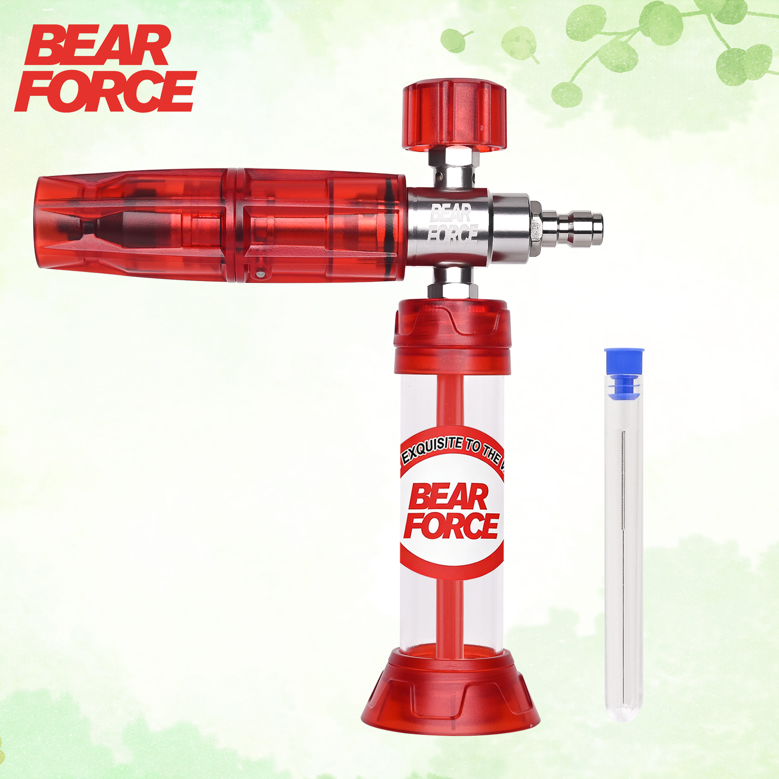 Foam Cannon Car Wash - BEAR FORCE ปืนฉีดโฟมแรงดันสูงรุ่นอัพเกรด มินิ โฟม แคนนอน