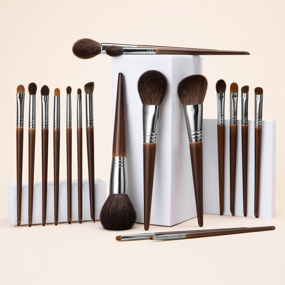 Detailing Brush Set - OVW ผมแพะธรรมชาติชุดแปรงแต่งหน้า Professional ชุด brocha maquillaje