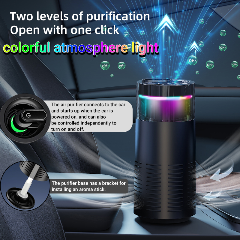 เครื่องฟอกอากาศขนาดเล็กพร้อมแท - Odor Eliminator Car บทวิจารณ์และราคา