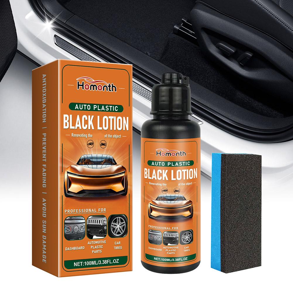 น้ำยาฟื้นฟูพลาสติกในรถยนต์ สีด - Trim Restorer Plastic บทวิจารณ์และราคา
