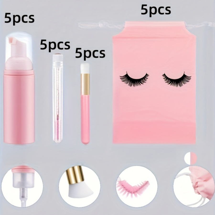 ชุดดูแลขนตา 20 ชิ้น - ปั๊มโฟม  - Detailing Brush Set บทวิจารณ์และราคา
