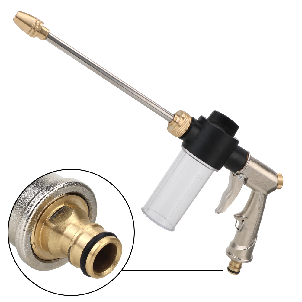 ยาวโฟมเครื่องซักผ้ารถน้ําแรงดั - Pressure Washer Foam Gun บทวิจารณ์และราคา