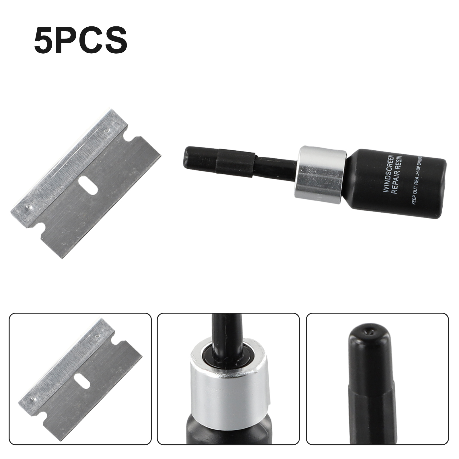 5PCS กระจกรถยนต์ Glass Crack N - Glass Cleaner Streak บทวิจารณ์และราคา