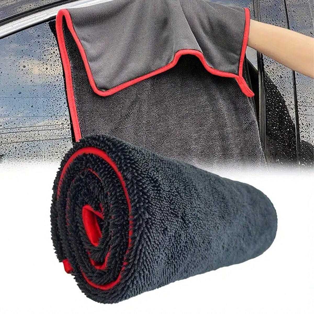 ผ้าเช็ดรถไมโครไฟเบอร์ ซึมซับน้ - Microfiber Towel Detailing บทวิจารณ์และราคา