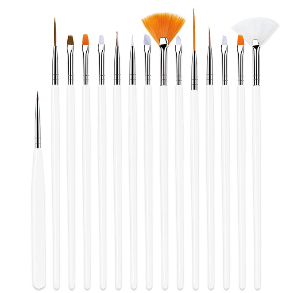 ชุดแปรงเพ้นท์เล็บ 20 ชิ้น ชุดอ - Detailing Brush Set บทวิจารณ์และราคา
